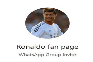 Cristiano ronaldo whatsapp hotsell group link